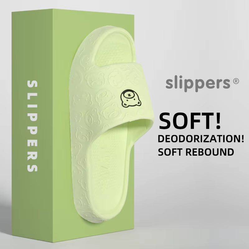 Non-Slip Slippers for Women Outdoor Wear 2024 New Indoor Home Sandals Female Summer Eva