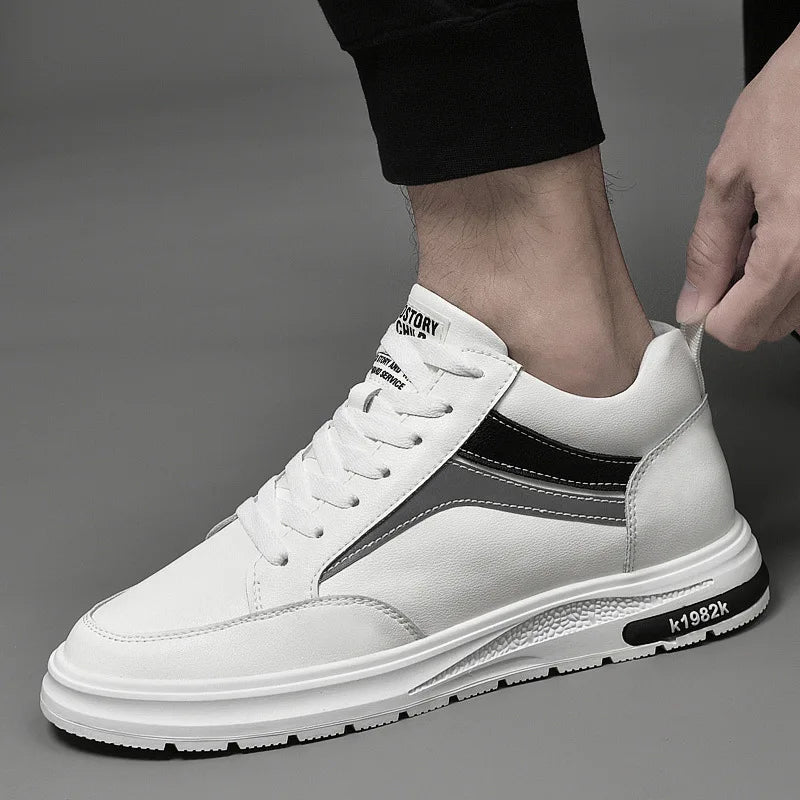 Fashion Sneakers Man Elevator Shoes Height Increase Shoes for Men Insoles 8/10CM Sports Heightening Shoes Tall Shoes Size 37-44