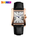 Brand Elegant Retro Watches Women Fashion Luxury Quartz Watch Clock Woman Female Casual Leather Strap Women'S Wristwatches