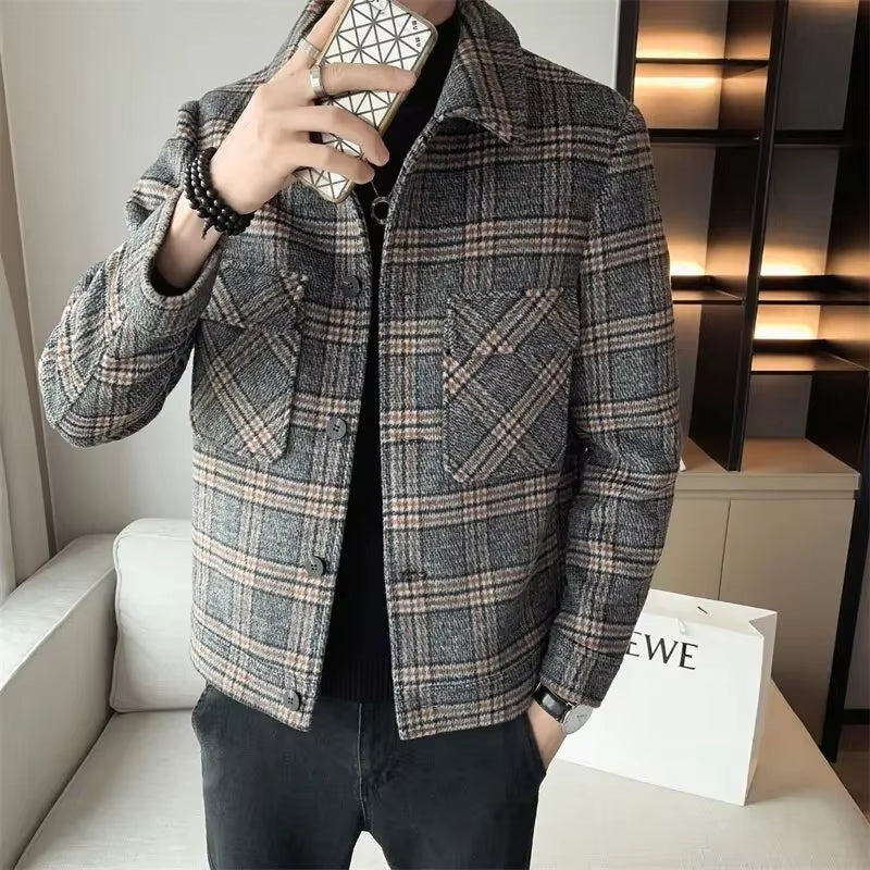 Men'S Jackets Trendy Winter Sales of Male Coats Spring Autumn Deals Joker Cheap Sale High Quality Harajuku Aesthetic Casual Cold